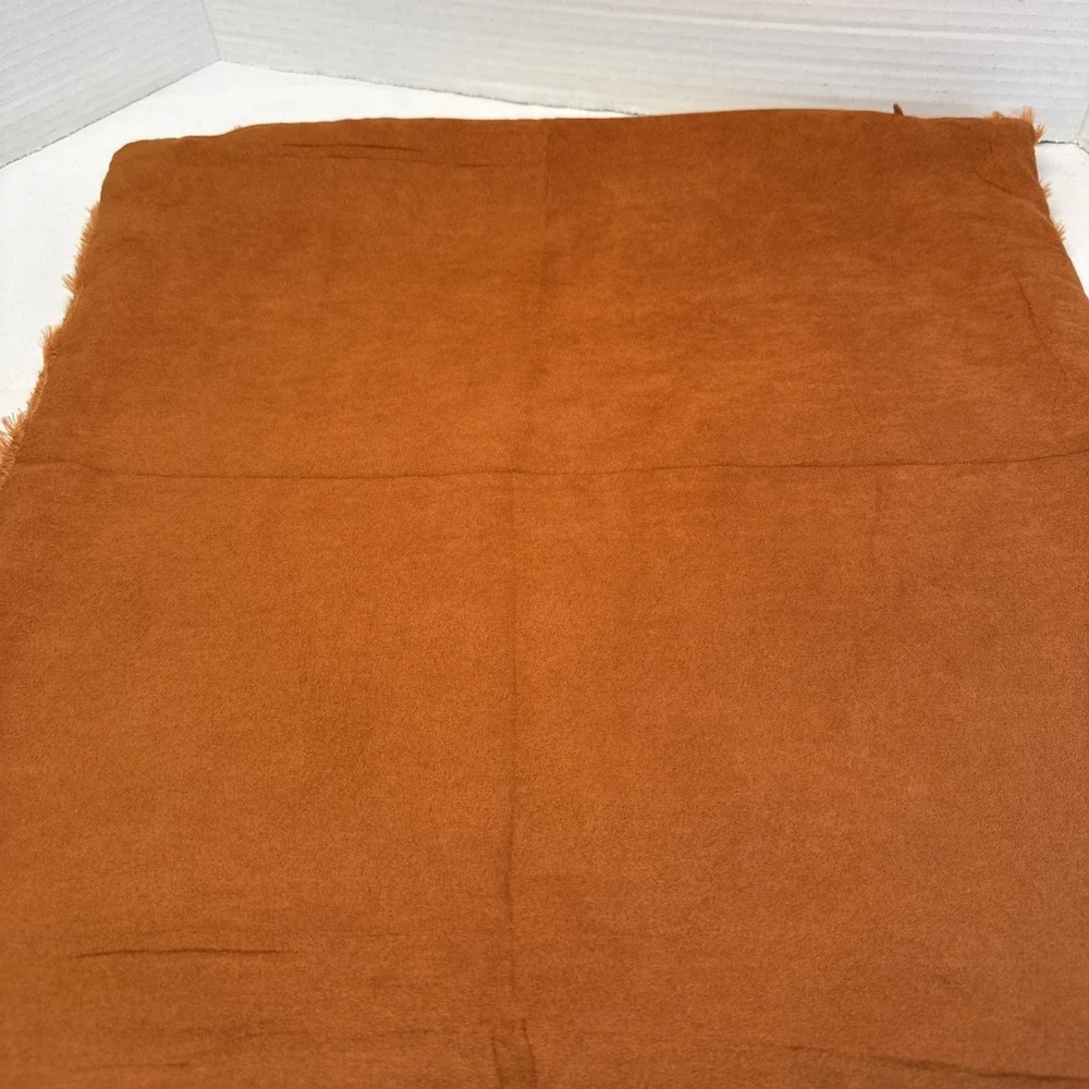 2 Pumpkin Pillow Covers Autumn Orange Chinelle Textured Soft 17